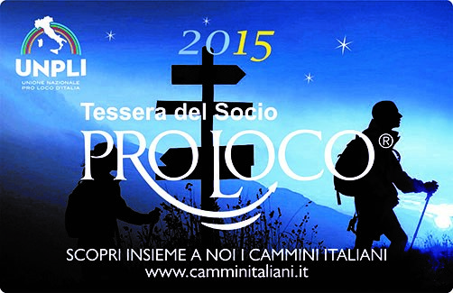 Tessera Pro Loco 2015